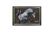 กรอบรูปภาพม้าเสริมมงคลตกแต่งบ้าน